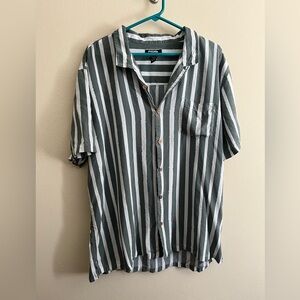 Striped Button Down Shirt